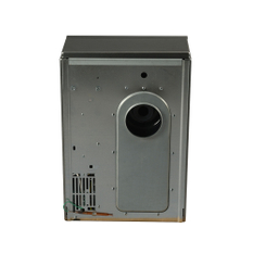 Plynové topidlo Karma Beta 2MC Mechanik Comfort, o výkonu 2 kW, s odtahem spalin přes zeď a velmi jednoduchou obsluhou, antracit(sklo černé)