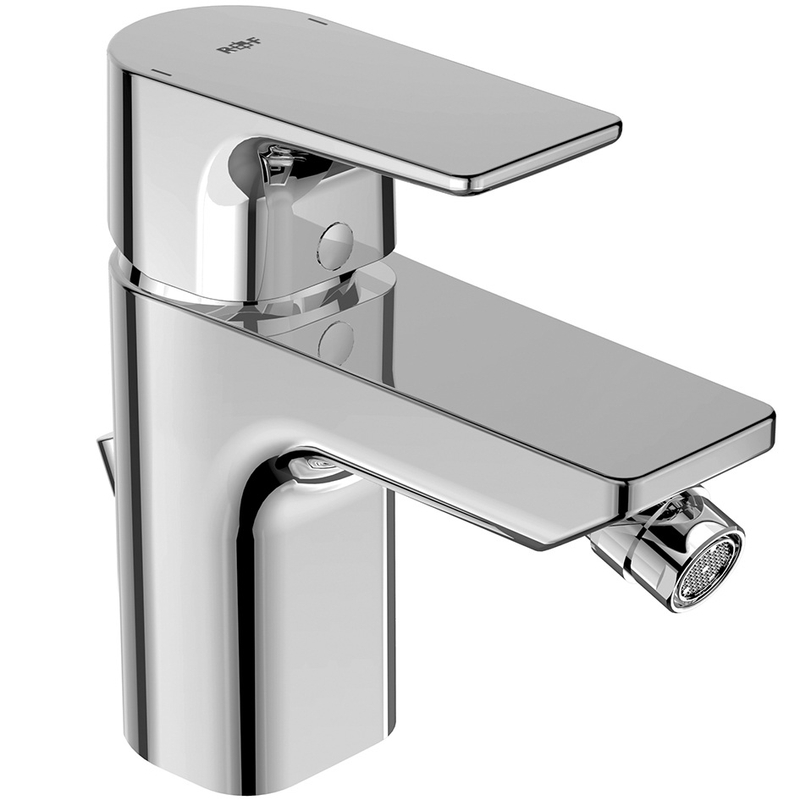 Baterie bidetová Plano Bern páková stojánková s výpustí, chrom