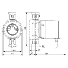 Čerpadlo cirkulační Grundfos COMFORT 15-14 BXDT PM