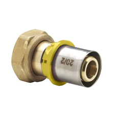 Přechodka PRESS-GAS - převlečná matice - 3/4˝F x 20mm, adaptér TC IVAR.PT 5703-GAS