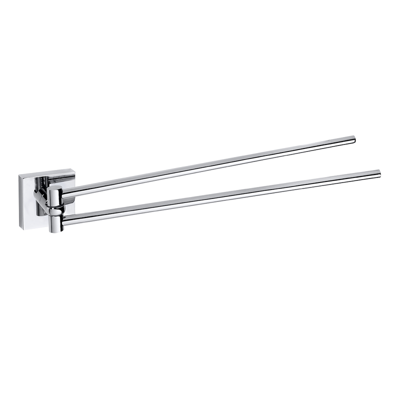 Držák ručníků dvojitý Bemeta Beta otočný 420 x 55 x 40 mm chrom