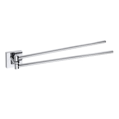 Držák ručníků dvojitý Bemeta Beta otočný 420 x 55 x 40 mm chrom