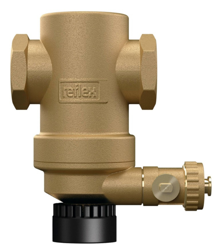 Odlučovač nečistot Reflex Exdirt D 2 M, mosaz, horizontální