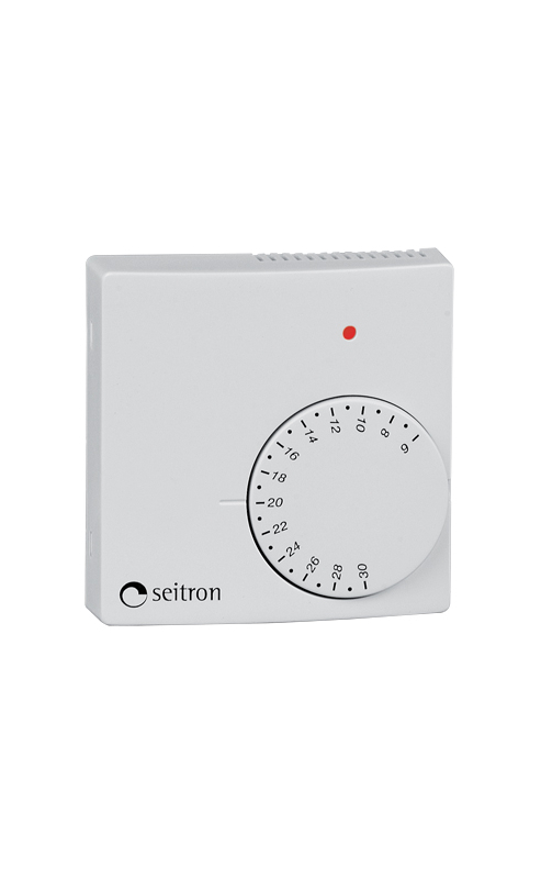 Prostorový termostat - +6 °C až +30 °C, 230V AC, 4Dx1 IVAR.TAS