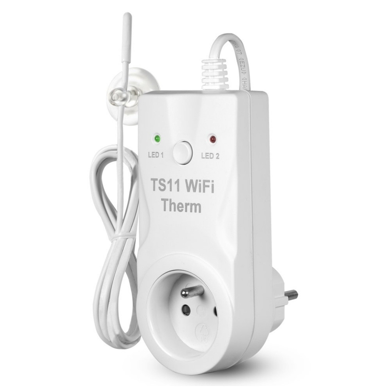 Zásuvka tepelně spínaná s WIFI ovládáním Elektrobock TS11 WiFi Therm