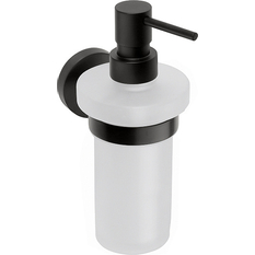 Dávkovač tekutého mýdla Bemeta Dark 80 x 190 mm 230 ml černá/sklo