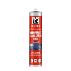 Klempířský a karosářský tmel Den Braven kartuše 280 ml, šedá