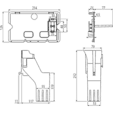 Sada pro vhazování WC tablet Alcadrain (Alcaplast) P169