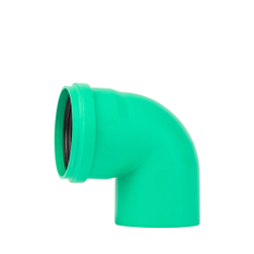 Koleno kanalizační Osma KG 2000 Polypropylen PPKGB 87°, DN 250, zelená