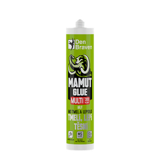 Lepidlo Den Braven MAMUT GLUE Multi kartuše 290 ml, bílá