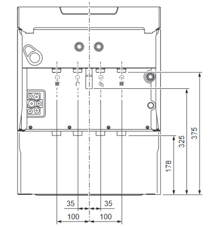 Sestava kotel kondenzační kombinovaný závěsný Vaillant ecoTEC plus ioniDetect VUI 26CS/1-5 se zásobníkem actoSTOR VIH CL 20 S, 20 l, 2,7 - 21,0 kW, s průtokovým ohřevem teplé vody 26,0 kW