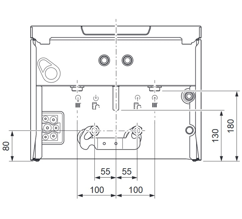 Kotel kondenzační závěsný Vaillant ecoTEC exclusive ioniDetect VU 25CS/1-7, 2,8-26,4 kW