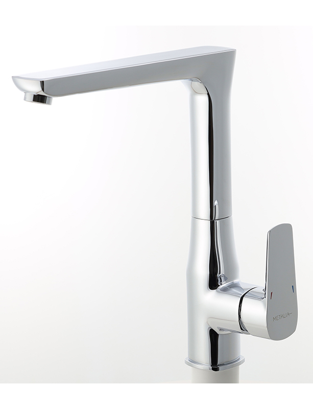 Dřezová baterie METALIA 58, chrom