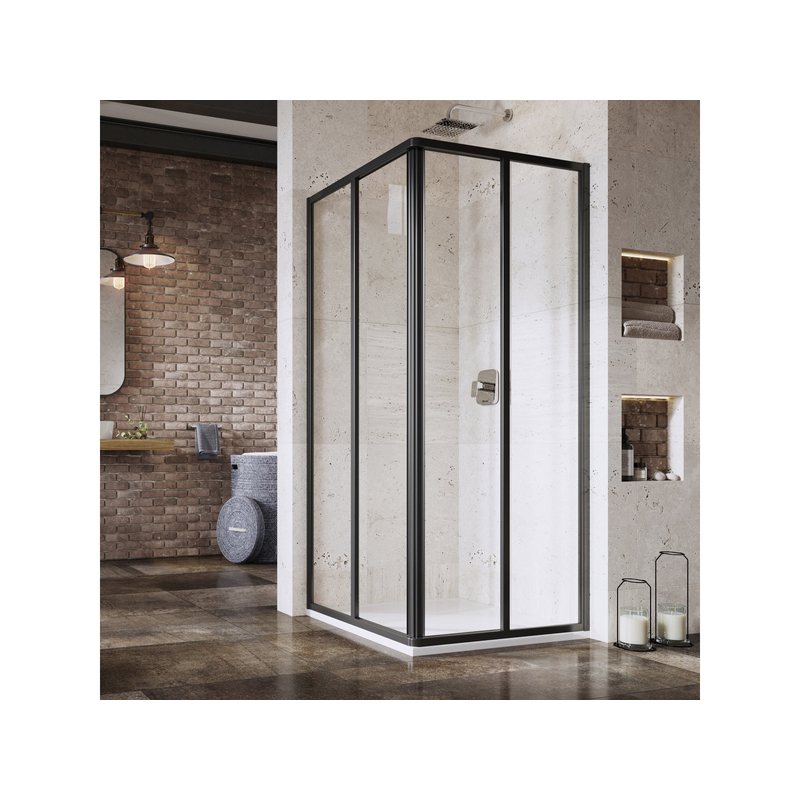 Sprchový kout Ravak SRV2 80 195, bílá+pearl