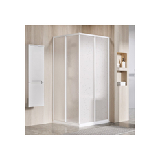 Sprchový kout Ravak SRV2 80 195, bílá+pearl