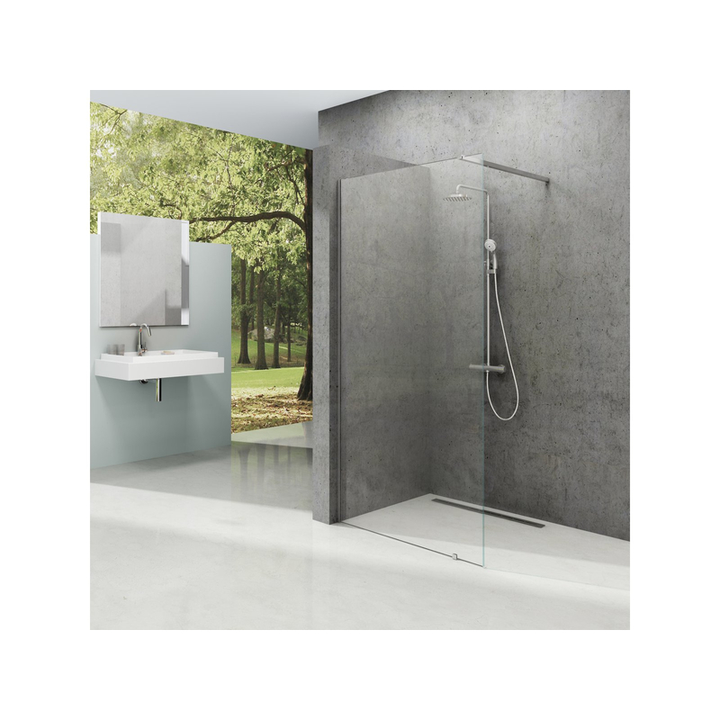Sprchový kout Ravak Walk-In Wall 140, lesk+transparent