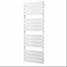 Těleso koupelnové trubkové Isan Atria 1120 x 550 mm, 569 W, středové připojení, sněhově bílá RAL 9016
