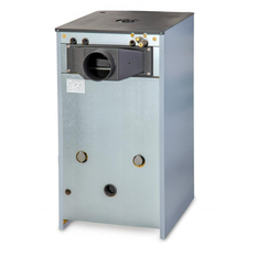 Kotel na dřevo a hnědé uhlí Rojek KTP 40 kW, 5. třída dřevo, 4. třída hnědé uhlí, pravý