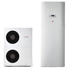 Systém tepelného čerpadla Protherm GeniaAir Split venkovní jednotka HA 10-5 OS 400V a hydraulická věž HA 12-5 STB