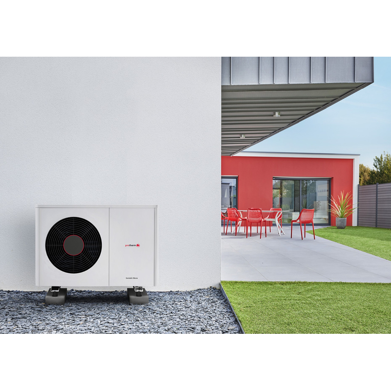 Systém tepelného čerpadla Protherm GeniaAir Mono venkovní jednotka HA 5-6 O 230V a hydraulická věž FEW 200-6