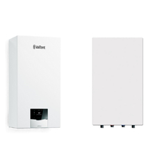 Sestava kotel kondenzační závěsný Vaillant ecoTEC plus ioniDetect VU 20CS/1-5, 2,7 - 21,0 kW, se zásobníkem pro přípravu teplé vody VIH Q 75/2 B