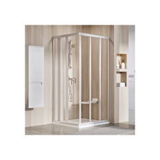 Sprchový kout Ravak ASRV3 90 198, satin+transparent