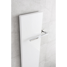 Těleso koupelnové PMH Pegasus 608 x 1700 mm, 712 W, klasické i středové připojení, Černá pololesklá RAL 9017