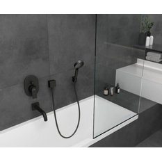Ruční sprcha Hansgrohe Vernis Blend 100 Vario EcoSmart, černá matná