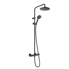 Systém sprchový Hansgrohe Vernis Blend Showerpipe 200 1jet EcoSmart s termostatem, černá matná