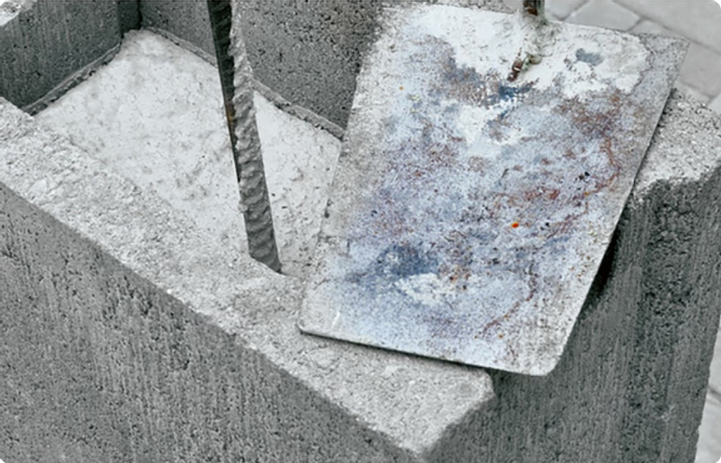 Ztracené bednění Ferobet, 50 x 10 x 25 cm, přírodní