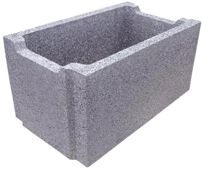 Ztracené bednění Ferobet, 50 x 10 x 25 cm, přírodní