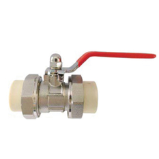 Kohout kulový kovový Wavin Ekoplastik PPR plastové hrdlo d20