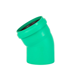 Koleno kanalizační Osma KG 2000 Polypropylen PPKGB 30°, DN 250, zelená