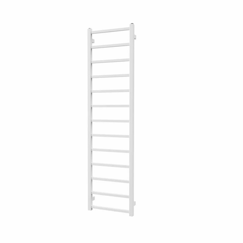 Těleso koupelnové trubkové Isan Fresh 1500 x 400 mm, 323 W, elektrické s regulátorem Mini PW, sněhově bílá RAL 9016