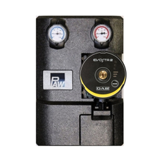 Kotlový modul HEAT BLOC - nesměšovaný - DN 25, DAB.EVOSTA2 40-70/180, bez pohonu *AP* PAW.HEAT BLOC D31-DN25