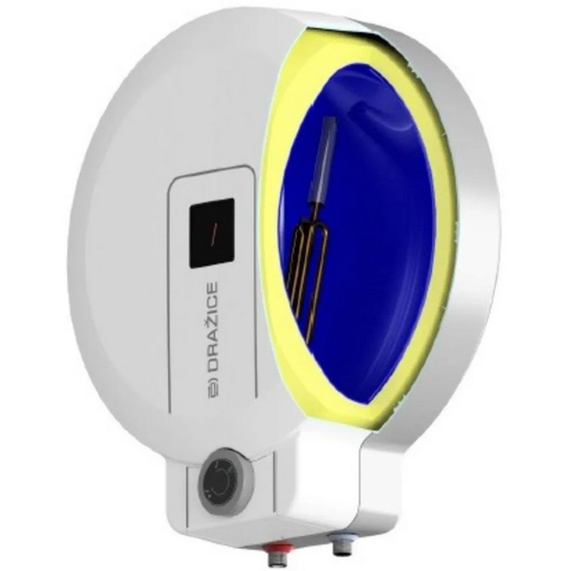 Ohřívač zásobníkový tlakový kompaktní Dražice TO 20.2, možno umístit v blízkosti odběrných míst, 20 l