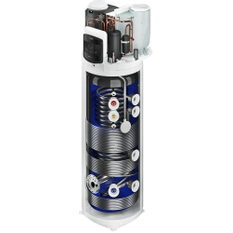 Tepelné čerpadlo pro ohřev vody Ariston Nuos Plus WI-FI 250 TWIN SYS, stacionární, 2x výměník 0,65 m2, objem 245 l, SVT30603