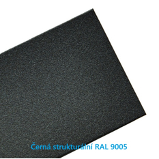 Těleso koupelnové PMH Rosendal 115 x 1500 mm, 124 W, klasické připojení, Černá matná RAL 9005