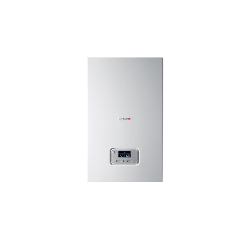 Sestava 2 závěsný systémových kondenzačních kotlů Protherm Panther Condens 48 KKO se systémovou regulací MiPro a eBus kaskádovým modulem