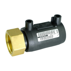 Elektropřechodka PE / mosaz Eurostandard PE 100/ PE 100 RC, d 40 x 5/4˝ vnitřní závit, SDR 7,4, PN 25
