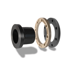 Lemový nákružek s integrovanou přírubou Eurostandard PE 100/ PE 100 RC na tupo, d90 mm, SDR 11, PN 16