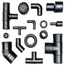 Koleno 45° Eurostandard PE 100/ PE 100 RC na tupo, d90 mm, SDR 11, PN 16