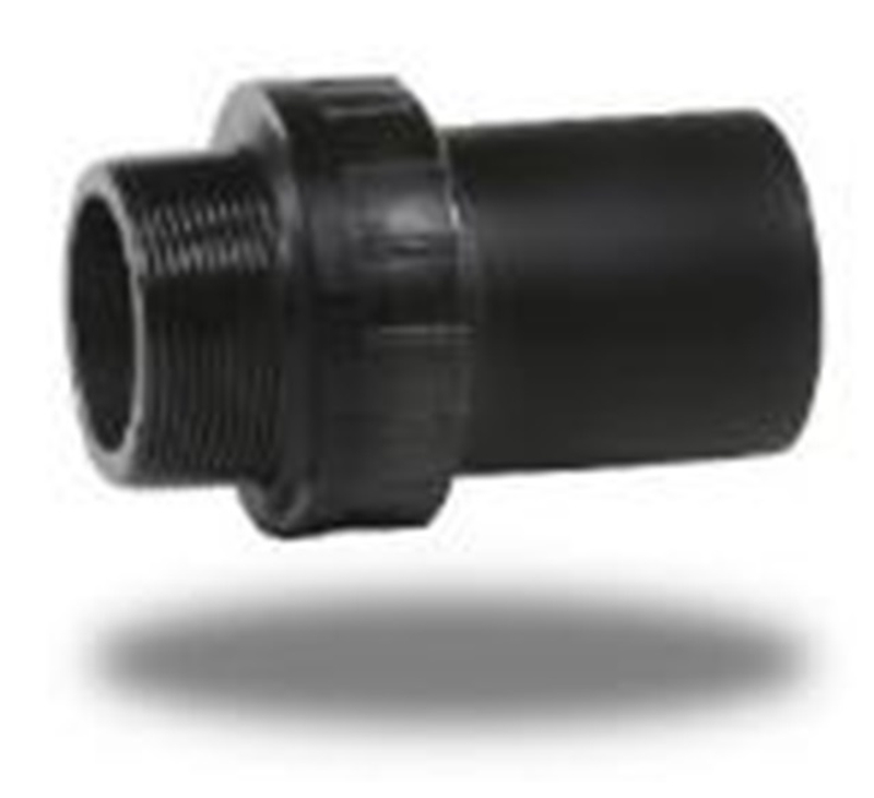 Univerzální přechod M s vnějším závitem Eurostandard PE 100/ PE 100 RC na tupo, d40 x 5/4˝, SDR 11, PN 16