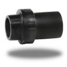 Univerzální přechod M s vnějším závitem Eurostandard PE 100/ PE 100 RC na tupo, d40 x 5/4˝, SDR 11, PN 16