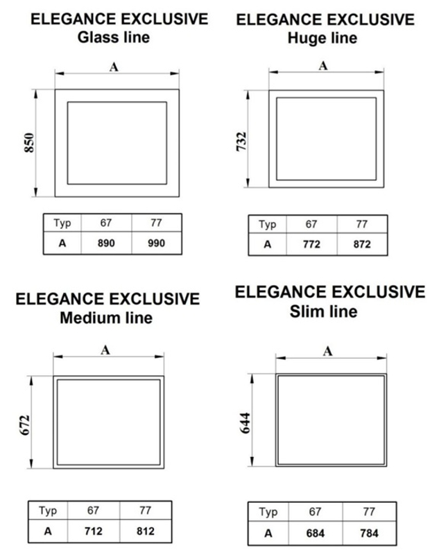 Vestavný plynový krb Karma Elegance Exclusive 77 ZP, s výkonem 8,9 kW, bez krycího rámečku, grey metallic