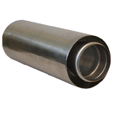 Trubka koaxiálního odkouření Karma pro krb Style, d100/150 délka 1000 mm, hliník