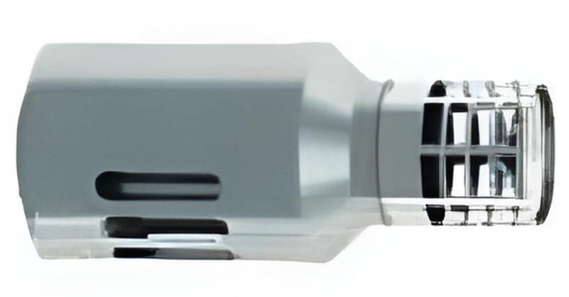 Horizontálkní hlavice koaxiálního odkouření Karma pro krb Style, d100/150, hliník