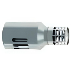 Horizontální hlavice (fasádní vyústění) koaxiálního odkouření Karma pro krb Noblesse, d130/200