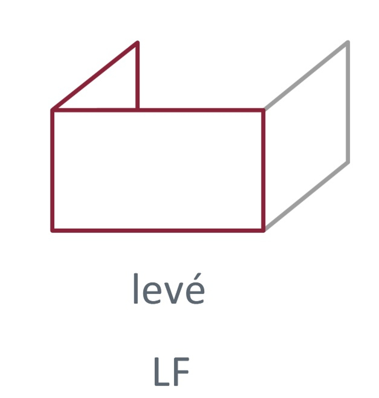 Krb plynový prosklený Karma Noblesse 50 LF (prosklení na levé straně do tvaru ˝L˝), o výkonu 2,6 - 9,6 kw, černý vnitřní panel