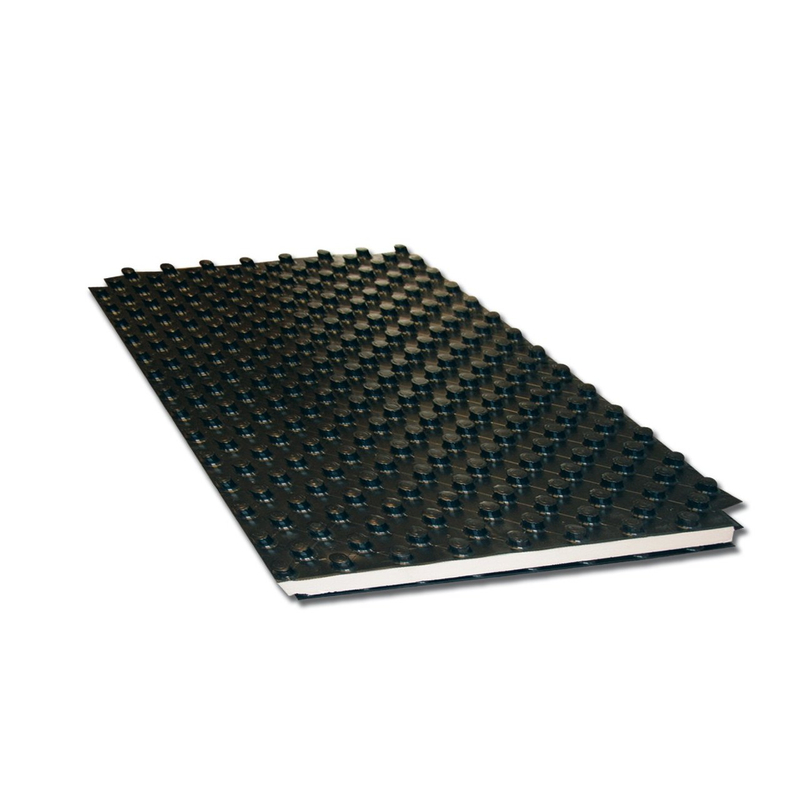 Systémová izolační deska - s ochrannou fólií - 1400x800mm (1,12m2), černá - 14,56m2/13ks IVAR.COMBITOP ND 10 N